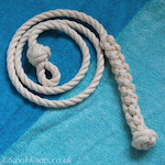 crown plait rope light-pull in cotton