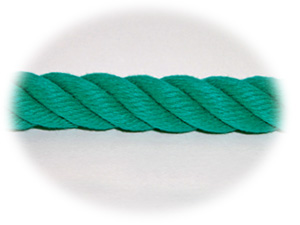 green p.o.s.h. rope for stair ropes,bannister rope and rope handrails