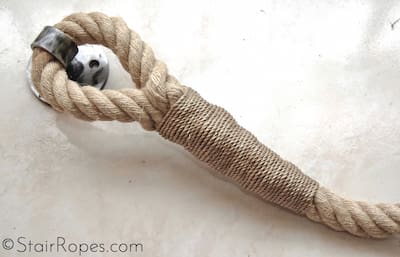 Tapered Eye splice Tapered Eye splice