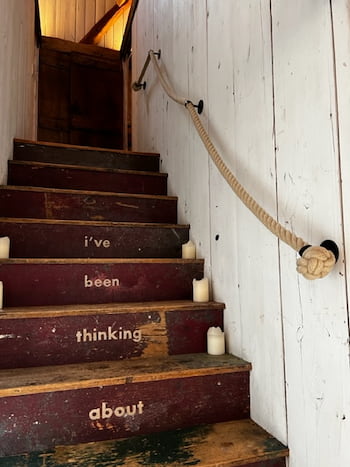 hemp handrail rope with iron fittings hemp handrail rope with iron fittings