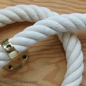 32mm Unbleached Cotton Rope