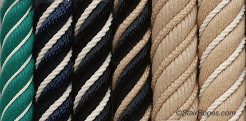 Selection of Wound Colour Ropes