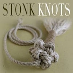 Stonk Knots .co.uk showing star knot tassel light-pull in cotton and hemp mix natural fibre ropes