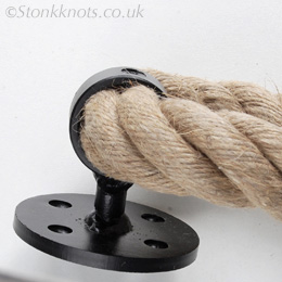 Rope End Fitting with hook  for 30mm Hand Rail