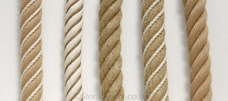 stair ropes - rope samples