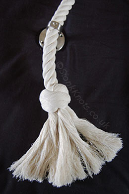 stair ropes- matthew walker knot tassle in cotton